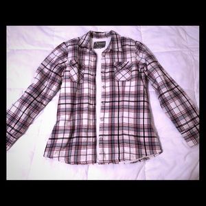 Fleece lined flannel